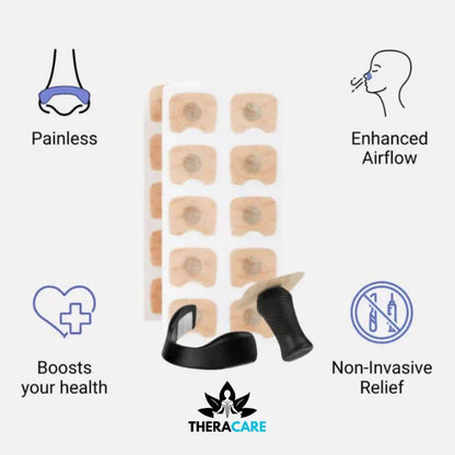 OxyBoost™ - Magnetic Nasal Strips Kit for Improved breathing