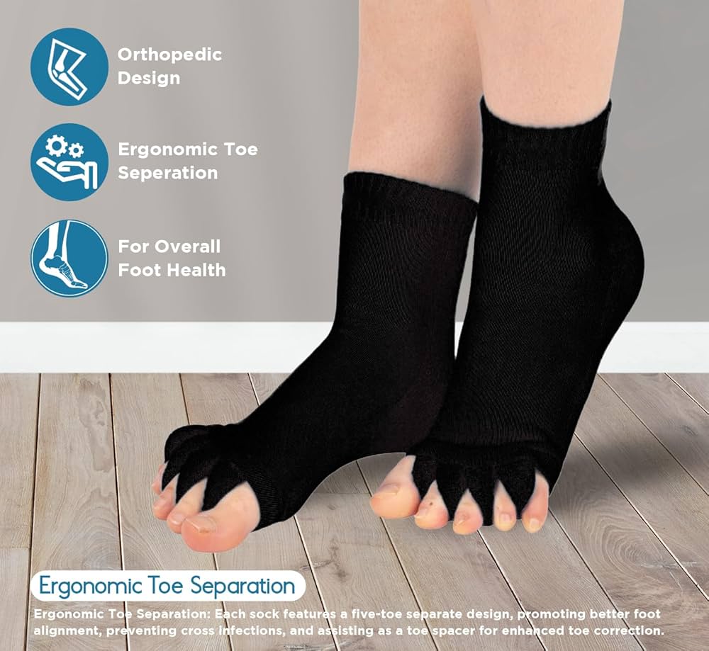 Thera Socks™ - Toe Spacer & Feet Alignment Corrector | Recommended by Physiotherapist