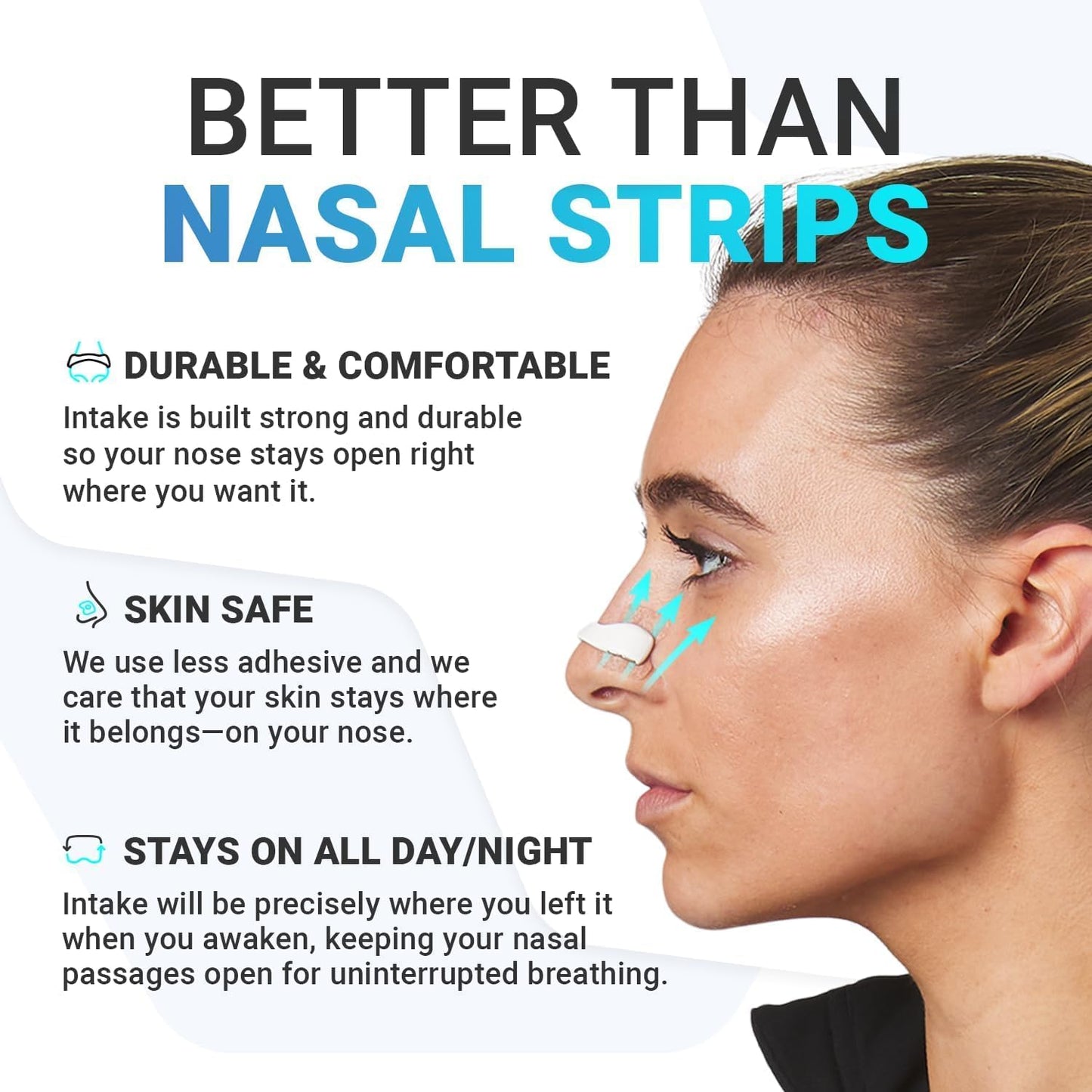 OxyBoost™ - Magnetic Nasal Strips Kit for Improved breathing